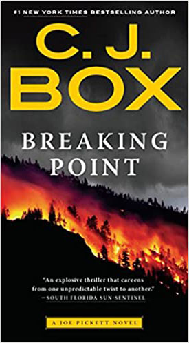 Book cover of C.J. Box's 'Breaking Point' novel